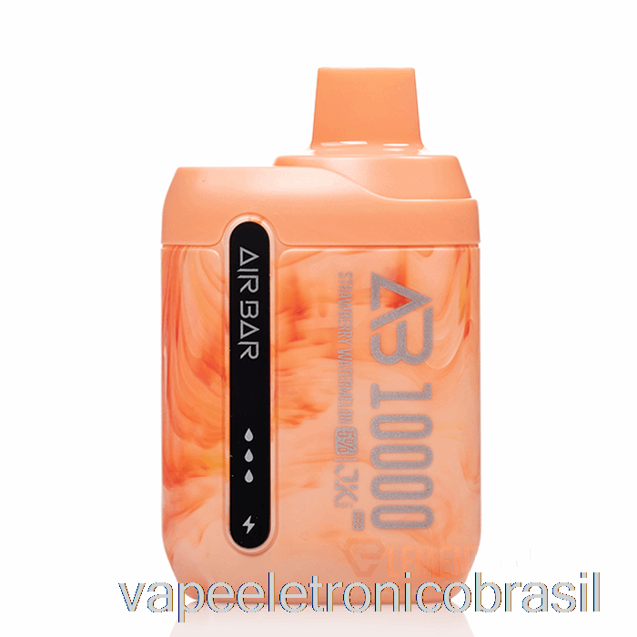 Vape Eletronico Air Bar Ab10000 Descartável Morango Melancia